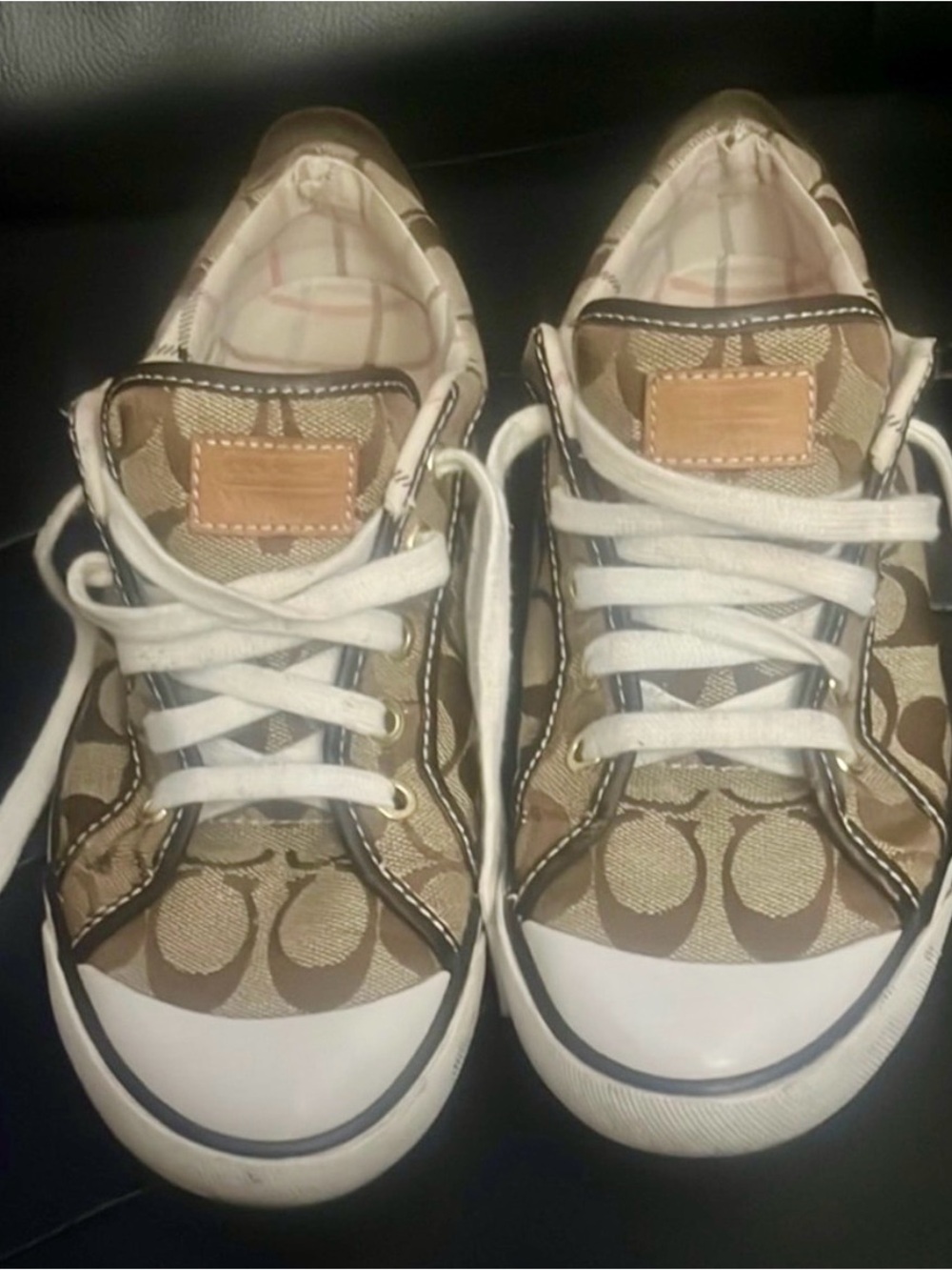 COACH VINTAGE BARRETT SNEAKERS 7.5